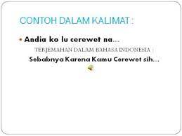 Turis mancanegara maupun turis lokal mengidamkan ingin mengunjungi ntt. Kamus Sehari Hari Bahasa Kupang Dan Sekitarnya Kata Andia Youtube