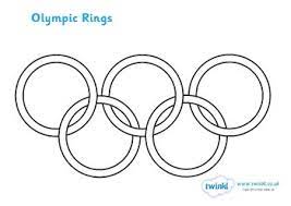 the olympic rings colouring sheet by twinkl printable resources tpt
