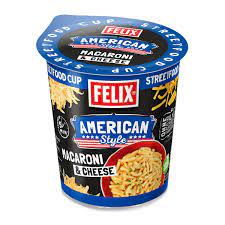 The dish macaroni and cheese is an american invention. Felix Streetfood Cup American Style Online Bestellen Billa