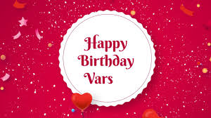 Happy Birthday Varsha Youtube