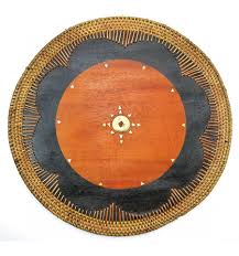 Set de table en fibre naturelle, en tissu ou plastique, laissez vous séduire par des sets de table ronds ou rectangulaires pour sublimer votre vaisselle. Table Set Round Wooden Style Exotic Deco Table Ethnic