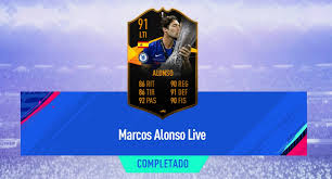 We look at all the chelsea fifa 19 player ratings. Fut 19 Squad Builder Challenges Marcos Alonso Live Fifantastic
