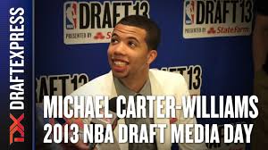 2013 nba draft results round 1 round: Michael Carter Williams 2013 Nba Draft Media Day Interview Youtube