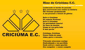 Squad of criciúma esporte clube. Hino Do Criciuma Esporte Clube Criciuma Sc Arquivos De Futebol Do Brasil