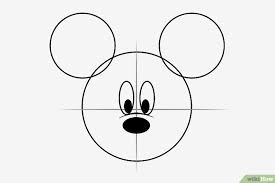 Micky Maus Zeichnen Wikihow