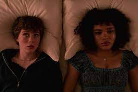 A resounding white flash, not witnessed but heard. I Am Not Okay With This And The White Girl With The Black Best Friend