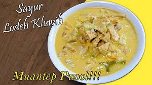 Resep sayur kluwih santan sederhana. Sayur Kluwih Masak Lodeh Bumbu Kuning Asli Enaknya Youtube