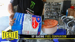 tested vp racing fuel comprison motocross feature stories