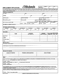 How do i format my resume? Michael S Employment Application Form Free Download
