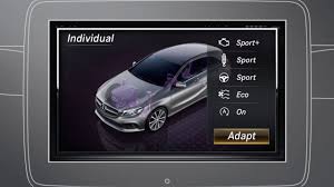 Each of these programs is symbolized with a visual positioned on the vehicle's primary media display. A Class Dynamic Select Mercedes Benz Original Youtube