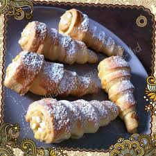 Cornets A La Creme Patissiere Les Plaisirs Gourmands De Thd Idee Recette Dessert Creme Patissiere Facile Recette Baklava
