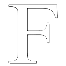 Stampa Disegno Di Lettera F Da Colorare Modelli Di Lettera Lettera Lavori A Mano Con Fili