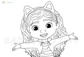 Find gaby's dollhouse coloring pages here. Gabby S Dollhouse Coloring Pages New Pictures Free Printable