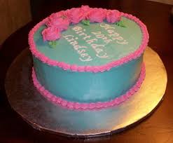 Birthday cake recipe easy simple sponge cake recipe birthday buttercream recipe کیک سالگره تولد. Pink And Blue Birthday Cake Blue Birthday Cakes Birthday Cake Cake Creations