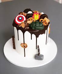The following captain marvel cake designs are officially selected by best cake design team, which looks stunning and can be made during ceremonial occasions, such as weddings, anniversaries, and. Avengers Birthday Cake Ideas Popsugar Family