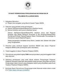 Permohonan penangguhan bayaran balik kemudahan pinjaman pelajaran mara. Permohonan Pengurangan Adillah Nazri Perunding Takaful Facebook