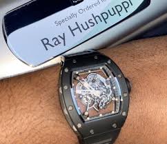 634 montres richard mille disponibles immédiatement. Hushpuppi Shows Off His 150 000 Richard Mille Watch