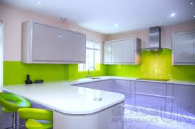 Ice blue toughened glass splashback. Coloured Glass Splashbacks Uk Coloured Glass Splashbacks