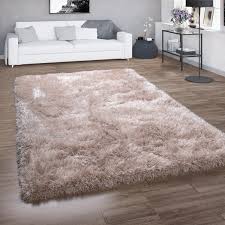 Teppiche in dieser kategorie sind hervorragend für das wohnzimmer geeignet. Hochflor Teppich Shaggy Fur Wohnzimmer Mit Glitzer Garn Einfarbig In Beige Kaufen Bei Diva Teppich Center