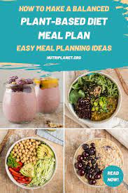 How To Make Plant Based Diet Meal Plan Meal Planning Ideas In 2021 Plant Based Diet Meal Plan Plant Based Diet Recipes Meal Planning