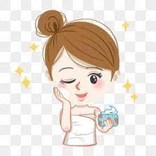 Beauty Wash Hair Picture Material Beauty Clipart Beauty Wash Your Hair Png And Vector With Transparent Background For Free Download Beauty Illustration Face Illustration Girl Cartoon
