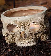 ★ sorcery skeleton candle holder. Skull Votive Candle Holder
