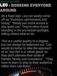 Leo Bossing Everyone Around Zodiacseason Birth Chart Horoscope Zodiac