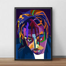 All orders are custom made and most ship worldwide within 24 hours. Vintage Nautical Home Decor Posters Prints Rapper Juice Wrld Colorful Print Painting Picture Wall Art Canvas Home Decor Startupacademy Md