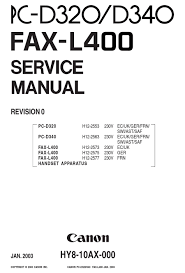 Check spelling or type a new query. Canon Pc D320 Service Manual Pdf Download Manualslib