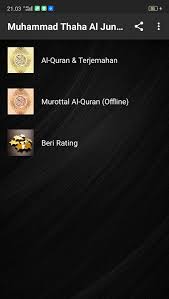 Murottal Muhammad Thaha Al Junayd 30 Juz Offline For Android Apk Download