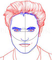 How To Draw Edward Cullen, Robert Pattinson From Twilight, Step By Step,  Drawing Guide, By Dawn - Dragoart
