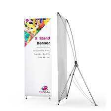 Giant banner selain jenis standing banner, banner makanan yang cukup . Ukuran X Banner Dan Jenisnya Yang Umum Digunakan