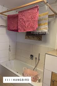 Wasche Aufhangen Im Badezimmer Waschestander Wasche Aufhangen Wasche