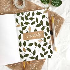 Bullet Journal Theme Green And Gold Bullet Journal Inspiration March Bullet Journal Bullet Journal Themes
