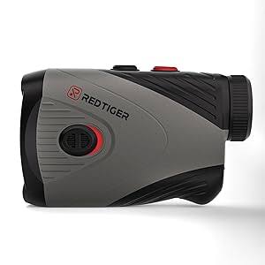 Redtiger Golf Rangefinder with Slope, 1200 Yards Laser Range Finder Golfing, 7X Magnification Gray