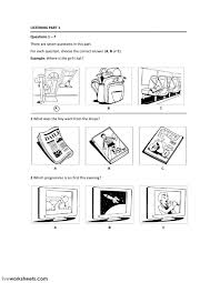 Pet Listening Test Worksheet