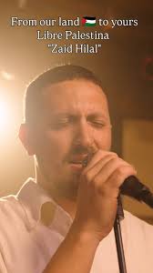 From our land 🇵🇸 to yours- Libre Palestina @zaidhilalofficial