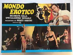 fotobusta 2 MONDO EROTICO movie inchiesta sessuale Renzo Arbore Italy 1972  | eBay