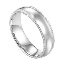 Frederick Goldman 14kt White Gold Men S Wedding Band Mens Wedding Bands White Gold Diamond Jewelry Store White Gold