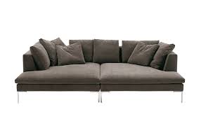 Il existe également en noir. Canape Modulable Charles Large B B Italia Contemporain En Cuir En Tissu