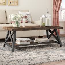 Modern Farmhouse Coffee Tables You Ll Love In 2021 Wayfair