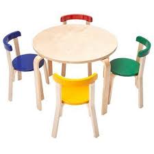 Kids' table & chair sets. Ecr4kids Bentwood Kids 5 Piece Round Table And Chair Set Color Funandeasycraftsforpreschooler Round Table And Chairs Table And Chair Sets Kids Furniture Sets
