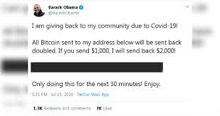 They will convince you to transfer an x number of bitcoins to specific addresses. High Profile Twitter Accounts Hacked In Apparent Scam