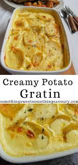 Creamy Potato Dauphinois Creamy Potato French Cooking Recipes Gratin Dauphinois Recipe