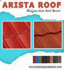 Multiroof, sakura roof, surya roof. Harga Genteng Metal Arista Roof Terbaru 2021 Best Seller