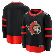 While the move to the original (expansion) senators jersey is an upgrade over what the team has been. Men S Ottawa Senators Fanatics Branded Black 2020 21 Home Breakaway Jersey