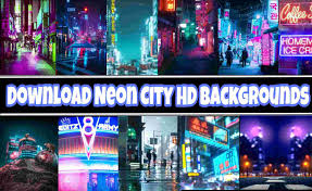 Multiple sizes available for all screen sizes. Neon City Hd Backgrounds Download For Picsart Photoshop Editing