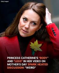 It was a video about princess Kate