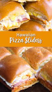 Hawaiian Pizza Sliders Easy Peasy Meals Recipe Fun Easy Recipes Easy Slider Recipes Recipes