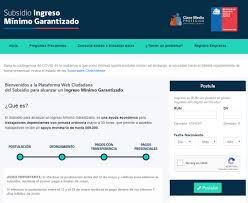 A fines de mayo se emitieron los primeros pagos del subsidio al ingreso mínimo garantizado, beneficio que permite a algunos ¿cuáles son las fechas de pago? Subsidio Ingreso Minimo Como Y Donde Postular